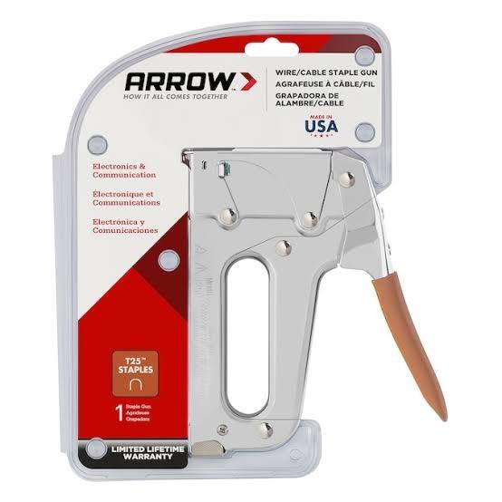 Arrow T25 Low Voltage wire Stapler gun tacker (Category: Construction Tools & Equipment) located in Caloocan City. Submitted by 09150361920ronvillaflor (Listing ID 1145146075, Image 1). Description: LOW VOLTAGE WIRE STAPLE GUN TACKER, Fits wires up to 1/4" in diameter. -Price : 2,695 T25 STAPLE WIRES (1000/Pack) - 256 T25 3/8" 194.00Php - 257 T25 7/16" 194.00Php - 259 T25 9/16" 194.00Php For Inquiries: PM ME Globe: 09150361920 Viber: 09150361920 