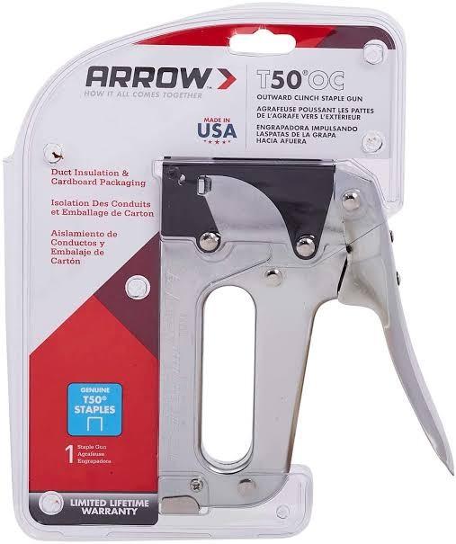 ARROW T50OC STAPLE GUNNER (Category: Construction Tools & Equipment) located in Caloocan City. Submitted by 09150361920ronvillaflor (Listing ID 1145098993, Image 1). Description: ARROW T50OC FASTENER STAPLE GUN TACKER, Outward Clinch, Uses 3 No. T50 staple sizes 3/8", 1/2", 9/16" wedge pointed staples. PRICE: 1980.00PHP For Inquiries: PM ME Globe: 09150361920 Viber: 09150361920 Email me : ronvillaflor0@gmail.com.