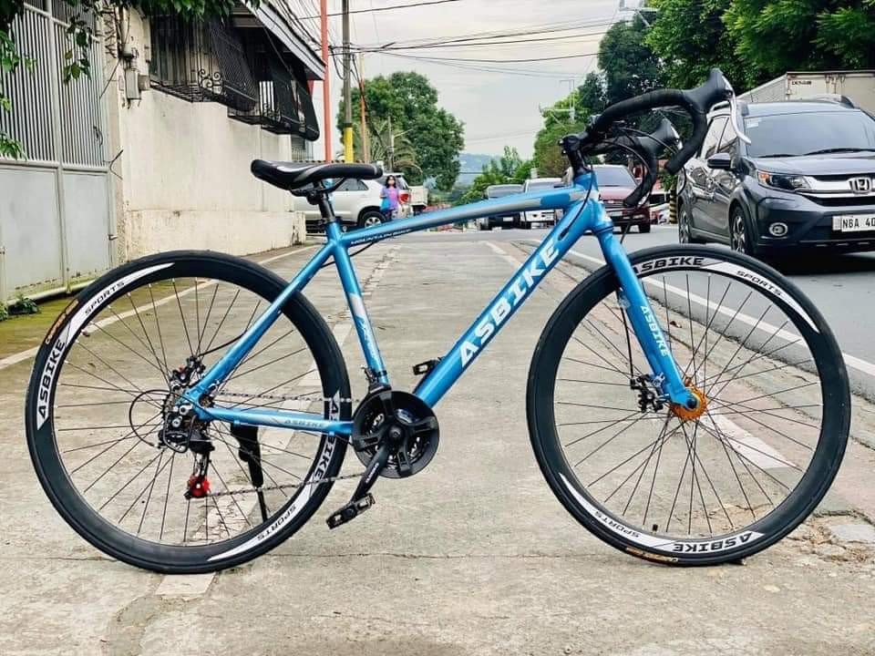 ASBIKE ROADBIKE TUBE TYPE AND FLAT RAME 