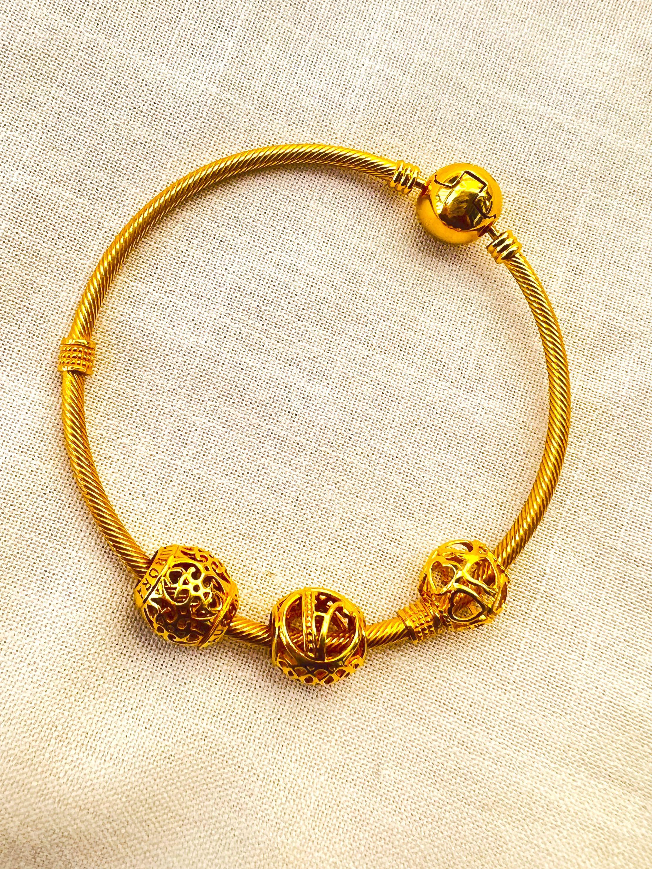 Aurora Italia Pandora Bangle gold 18k 750