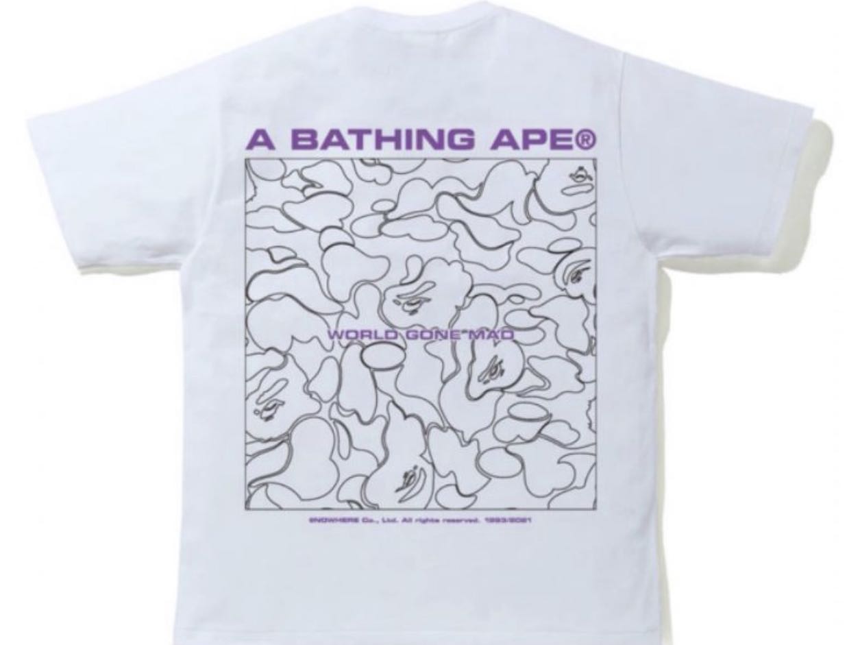 line camo bape