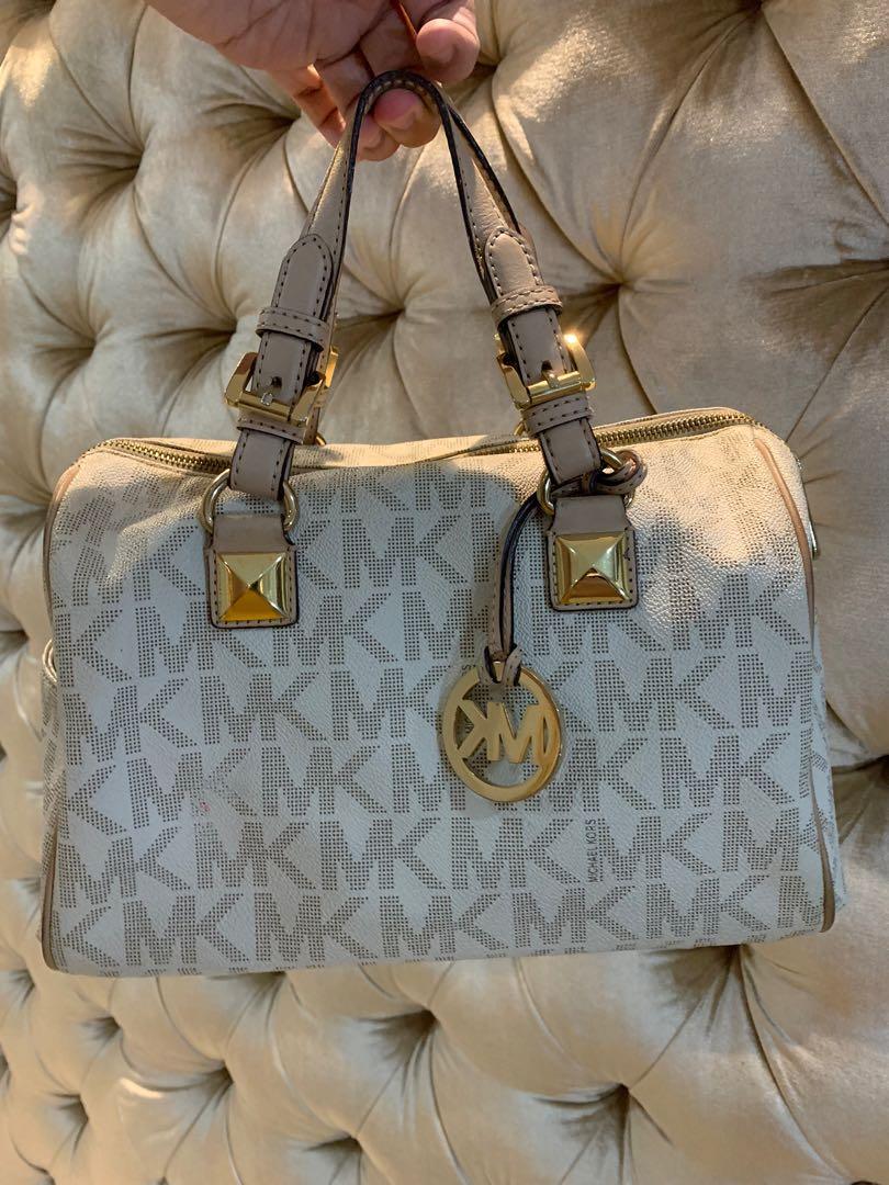 Authentic Michael Kors Speedy bag, Luxury, Bags & Wallets on Carousell