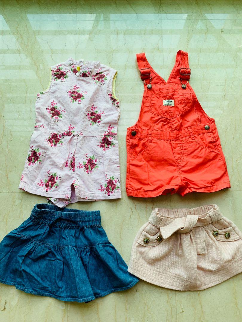 Baby girl skirts and jumper romper Babies Kids Babies Kids Fashion on Carousell