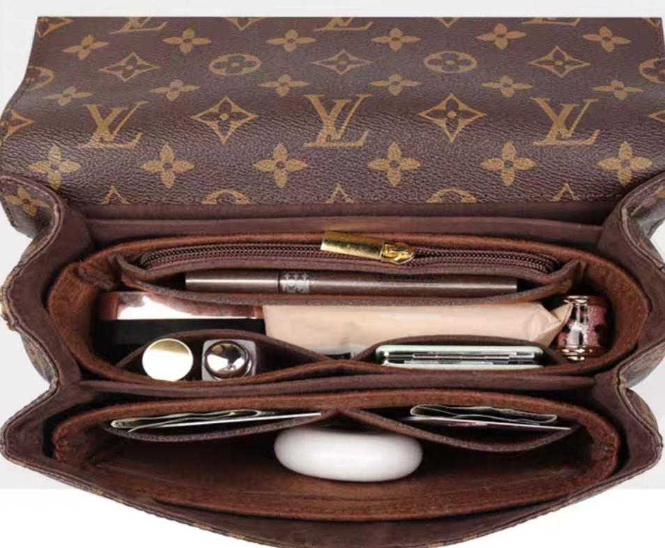 Bag Organiser for LV Pochette Metis Luxury Bags Wallets on