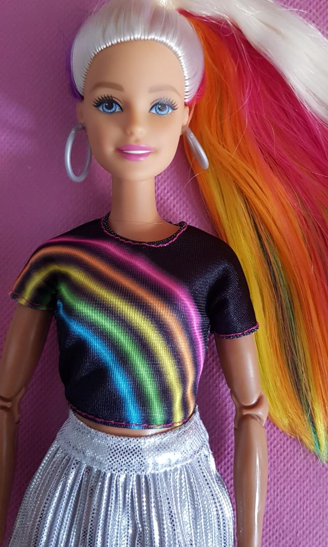 Sparkle hair barbie 2025