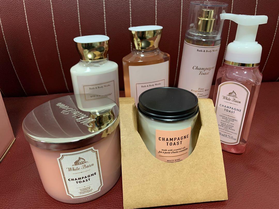 Bath & Body Works Champagne Toast Gift Box Set, Beauty & Personal Care