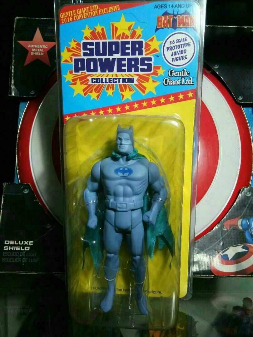 Batman First Prototype Jumbo Super Powers Collection Gentle Giant SDCC
