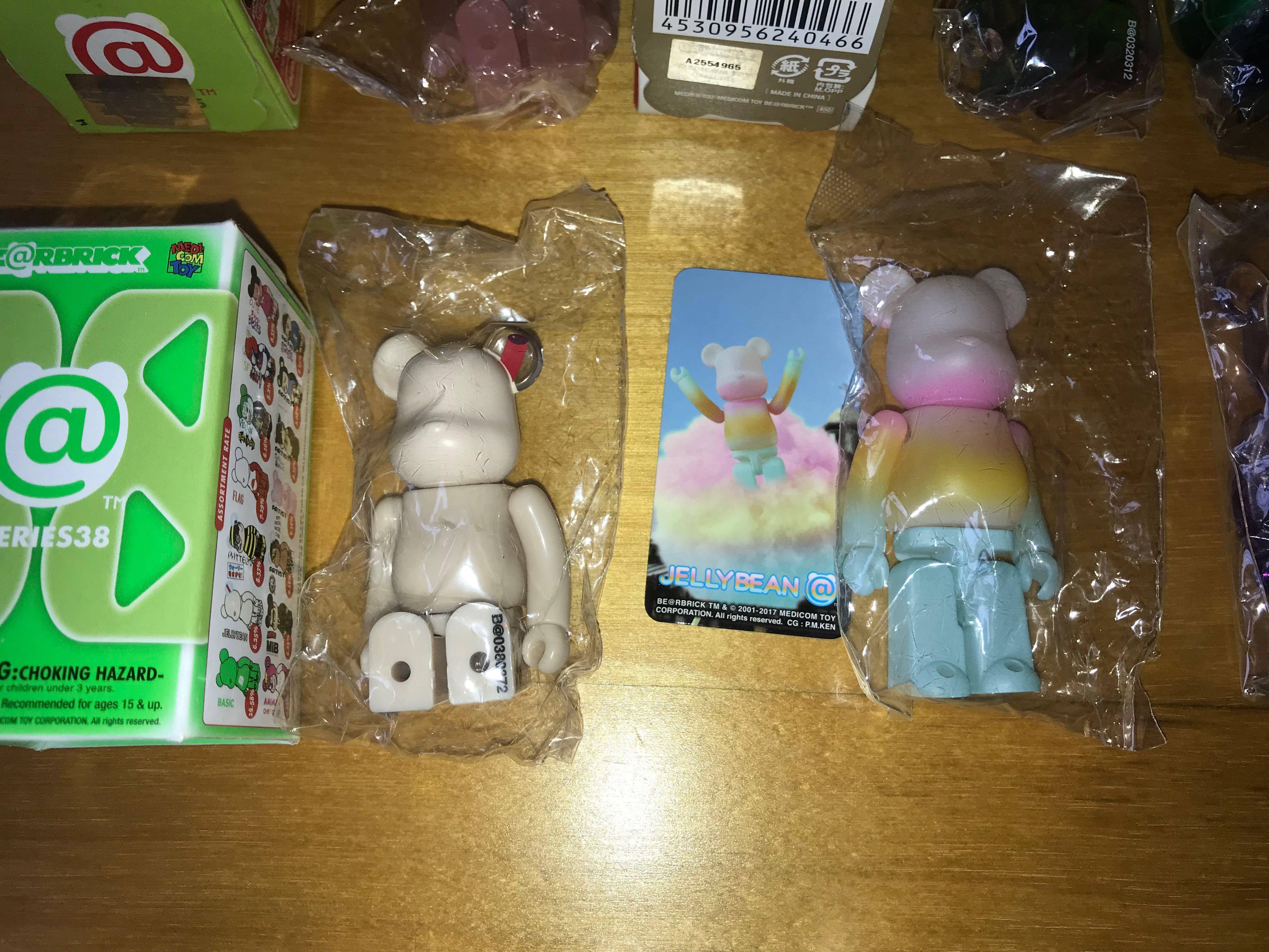 Bearbrick Jellybean Clear Tea 100%