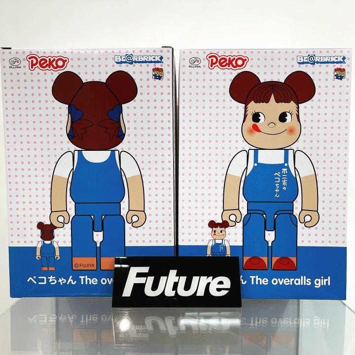 Bearbrick Peko The overalls girl 100% & 400% set, 興趣及遊戲, 玩具 遊戲類- Carousell Bearbrick Peko The overalls girl 100% & 400% set, 興趣及遊戲, 玩具 遊戲類- Carousell