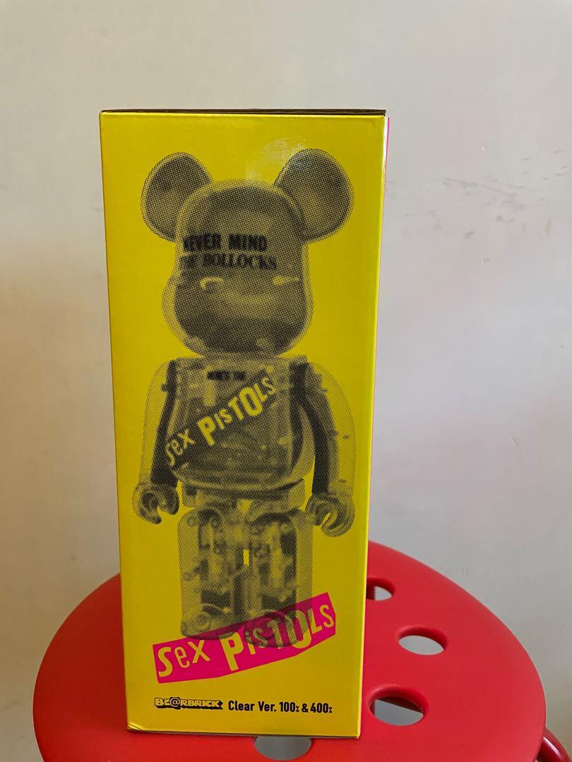 BE@RBRICK Sex Pistols Clear Ver.-