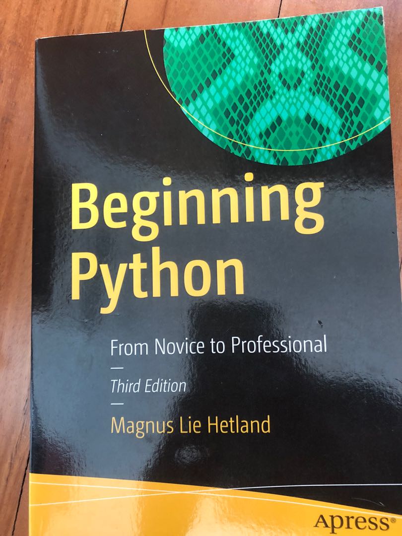 Beginning Python, Hobbies & Toys, Books & Magazines, Textbooks on Carousell