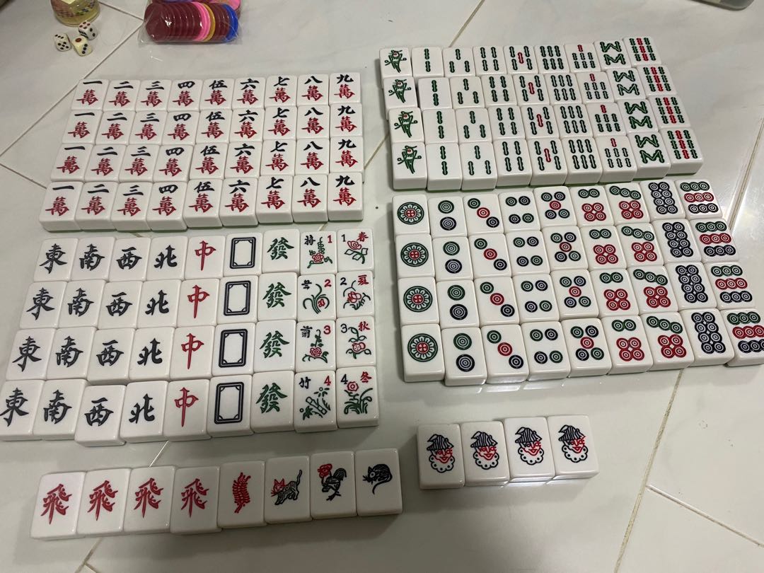Big Tiles Mahjong, Hobbies & Toys, Toys & Games on Carousell