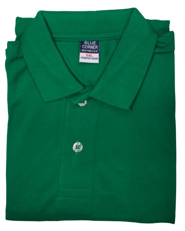 Blue corner polo shirt store size