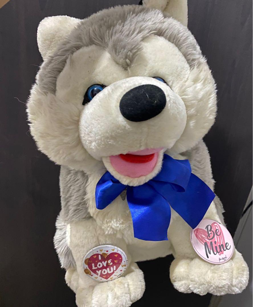 Blue magic husky 2025 stuffed toy price