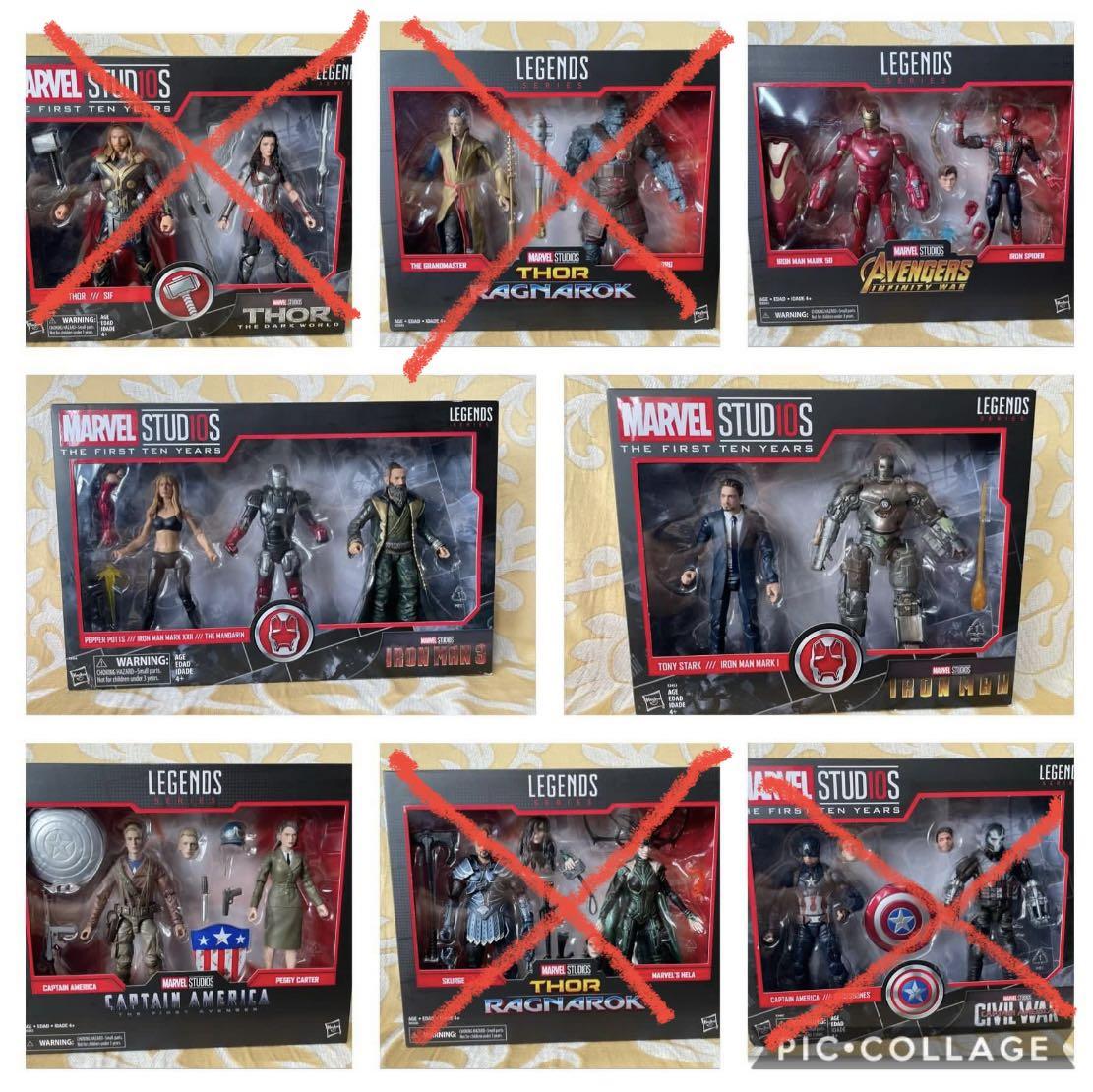 Marvel legends discount ten year anniversary