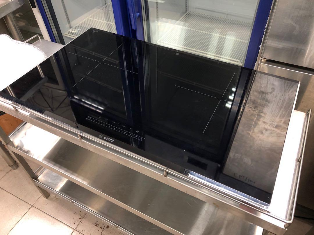 Bosch Induction Hob 78cm Black, TV & Home Appliances, Kitchen