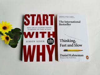 Bundle " Thinking, Fast and Slow & Start With Why