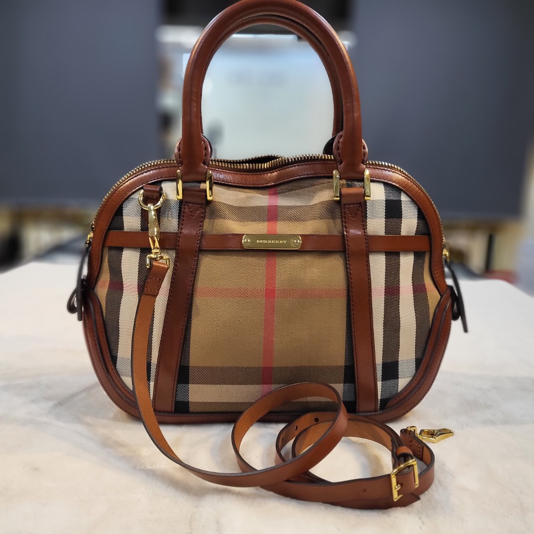 Burberry bowling bag hotsell