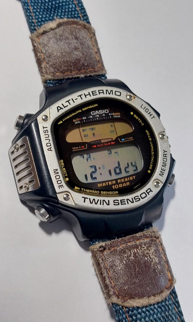 カシオ CASIO 腕時計 レア プロトレックDPX-410 - 時計