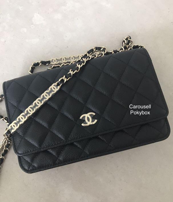 ❤️sold❤️CHANEL 22P Caviar Classic Wallet on Chain(WOC, not mini), Luxury,  Bags & Wallets on Carousell