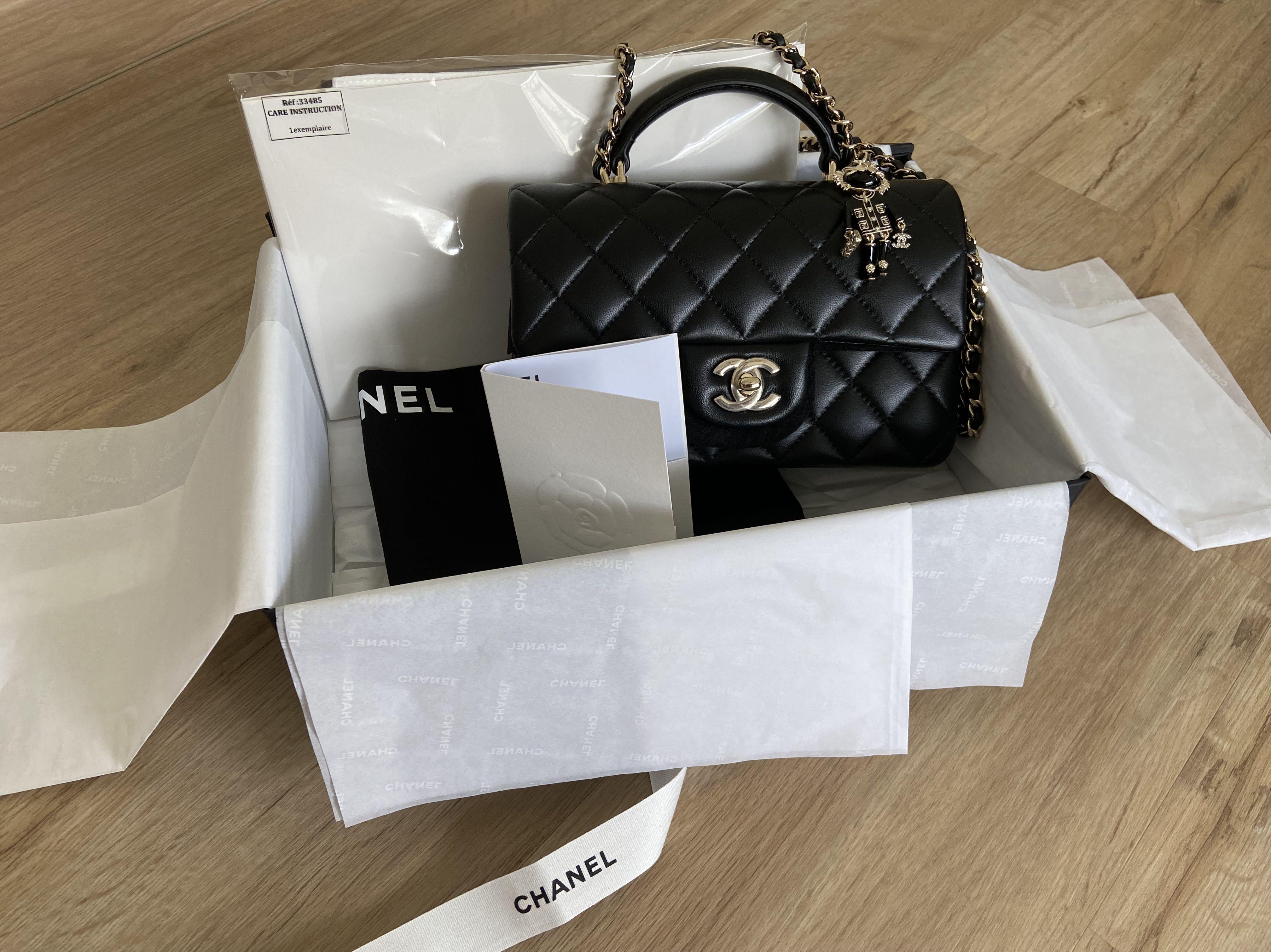 Túi Chanel CF Mini 8 Charm Bag Original 