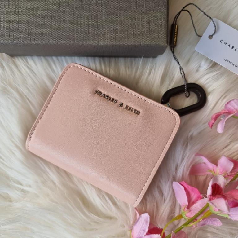 Light Pink Classic Zip Mini Wallet - CHARLES & KEITH US