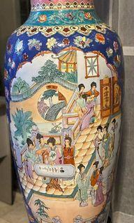Chinese Jar Large big decoration for the house Porcelain Chinese jar 🏺