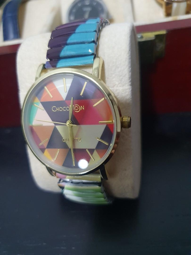 Chocomoon geometric ladies deals watch vintage style