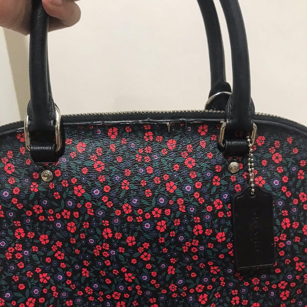 Coach alma bag with strap, Luxury, Bags & Wallets on Carousell