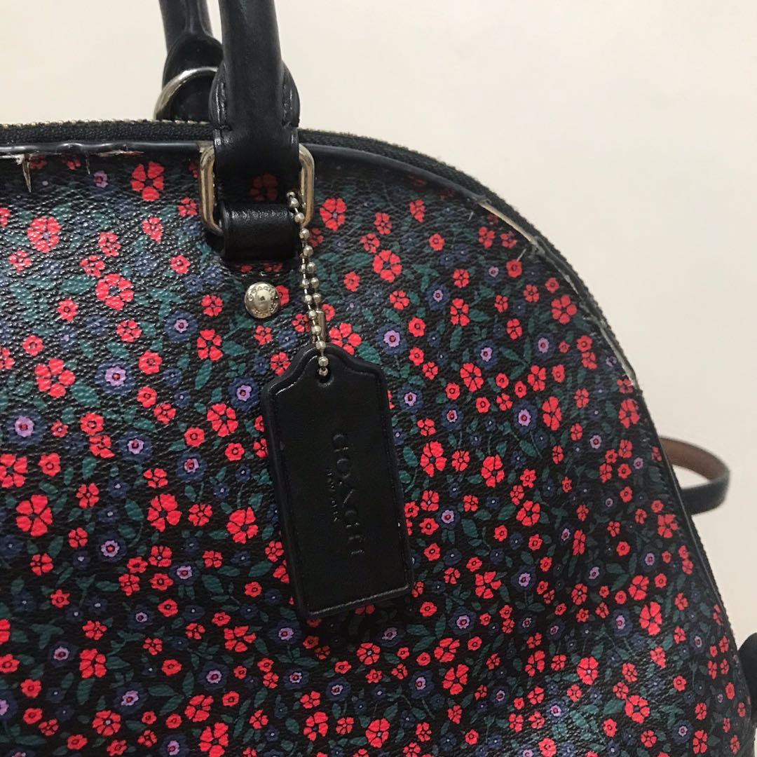 Coach alma bag with strap, Luxury, Bags & Wallets on Carousell