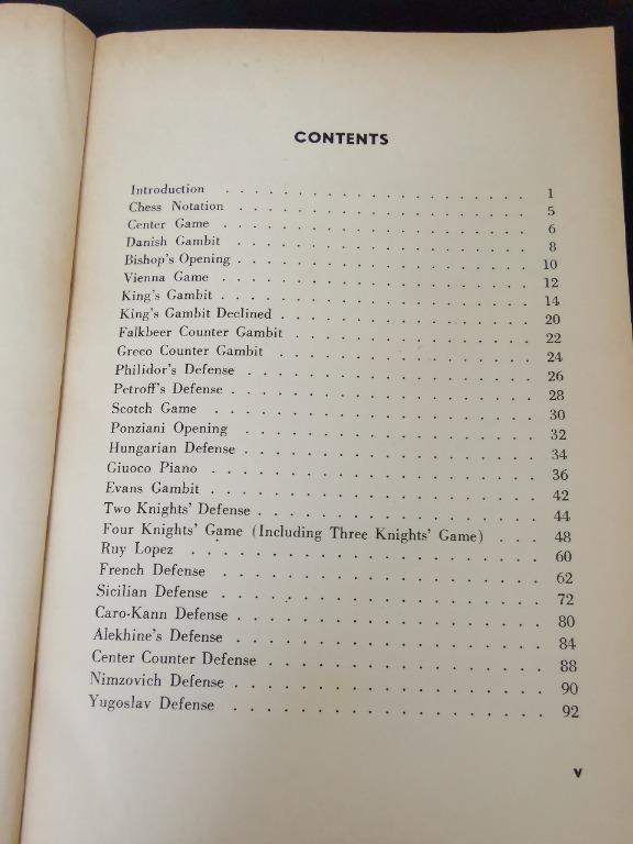 Complete Book of Chess Openings (Barnes & Noble Edition, 1958)