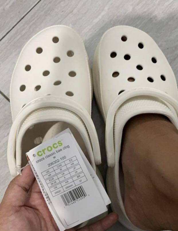 crocs bae platform clog
