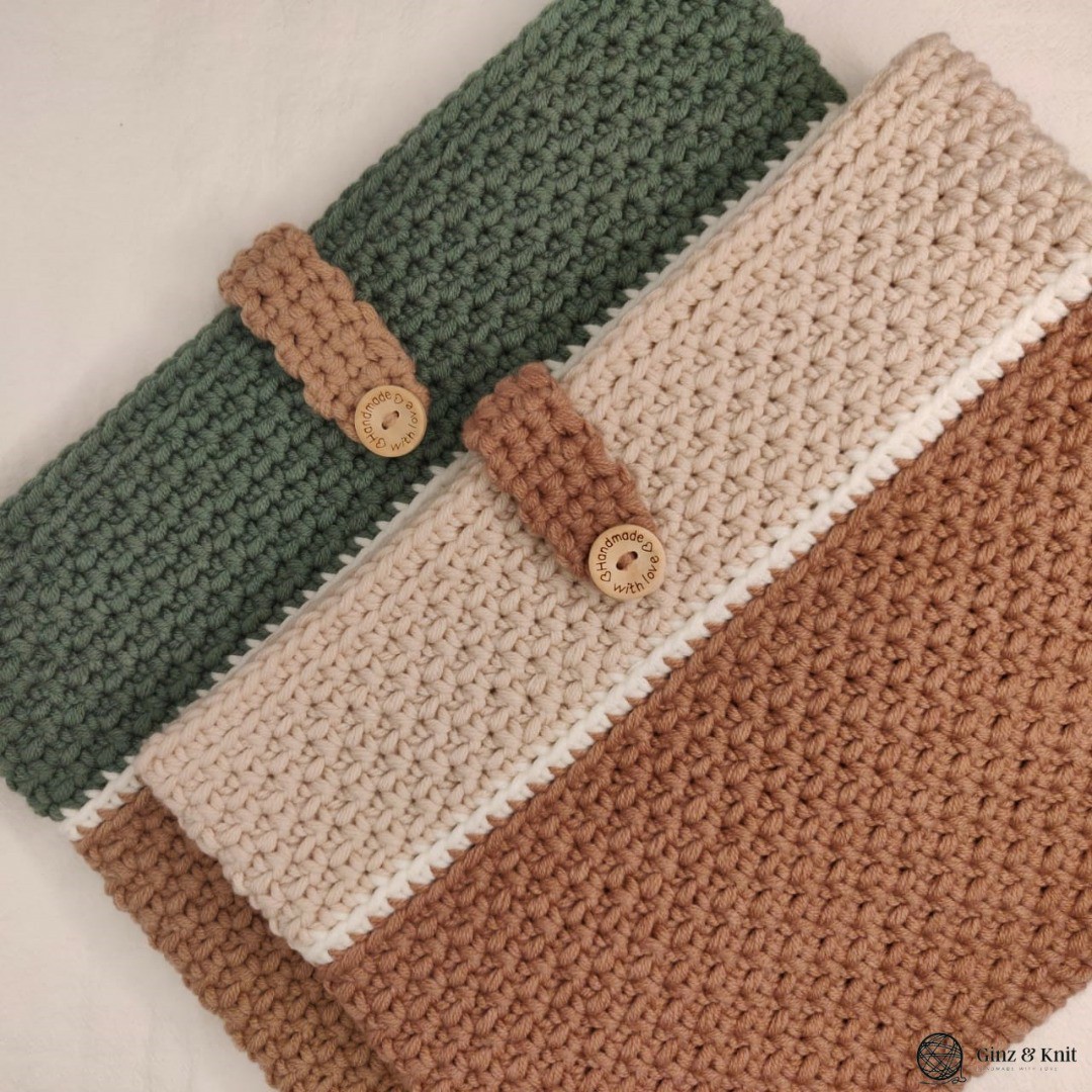 Customised Knitted laptop sleeve Computers Tech Parts