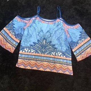 Cut Shoulder Top