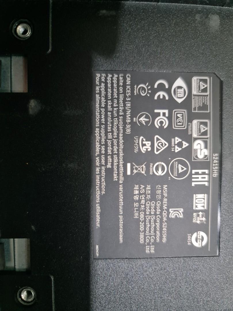 Dell monitor (screen burn) for sale., Computers & Tech, Parts