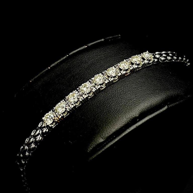 DIAMOND BRACELET 750 WHITE GOLD