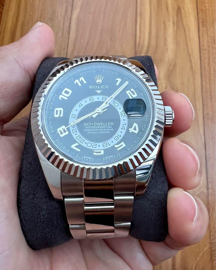 White gold discount sky dweller discontinued