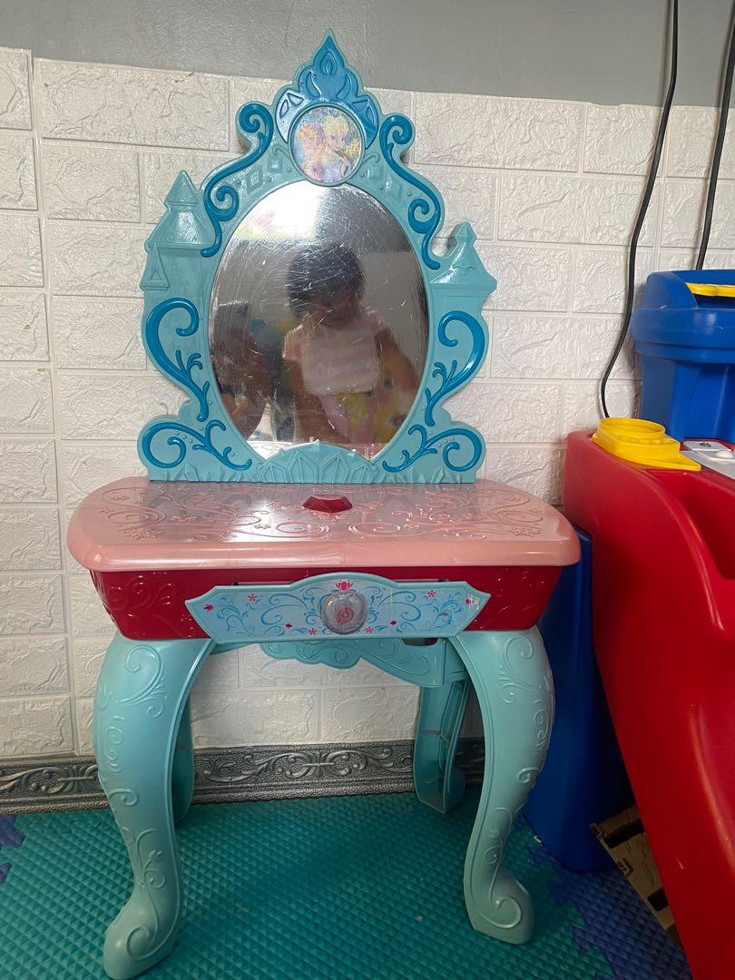 Disney Frozen Vanity Mirror, Babies & Kids, Infant Playtime on Carousell