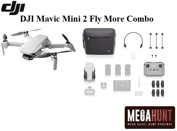 DJI Mavic Mini 2 Fly More Combo Set 4K Portable Drone (Ready