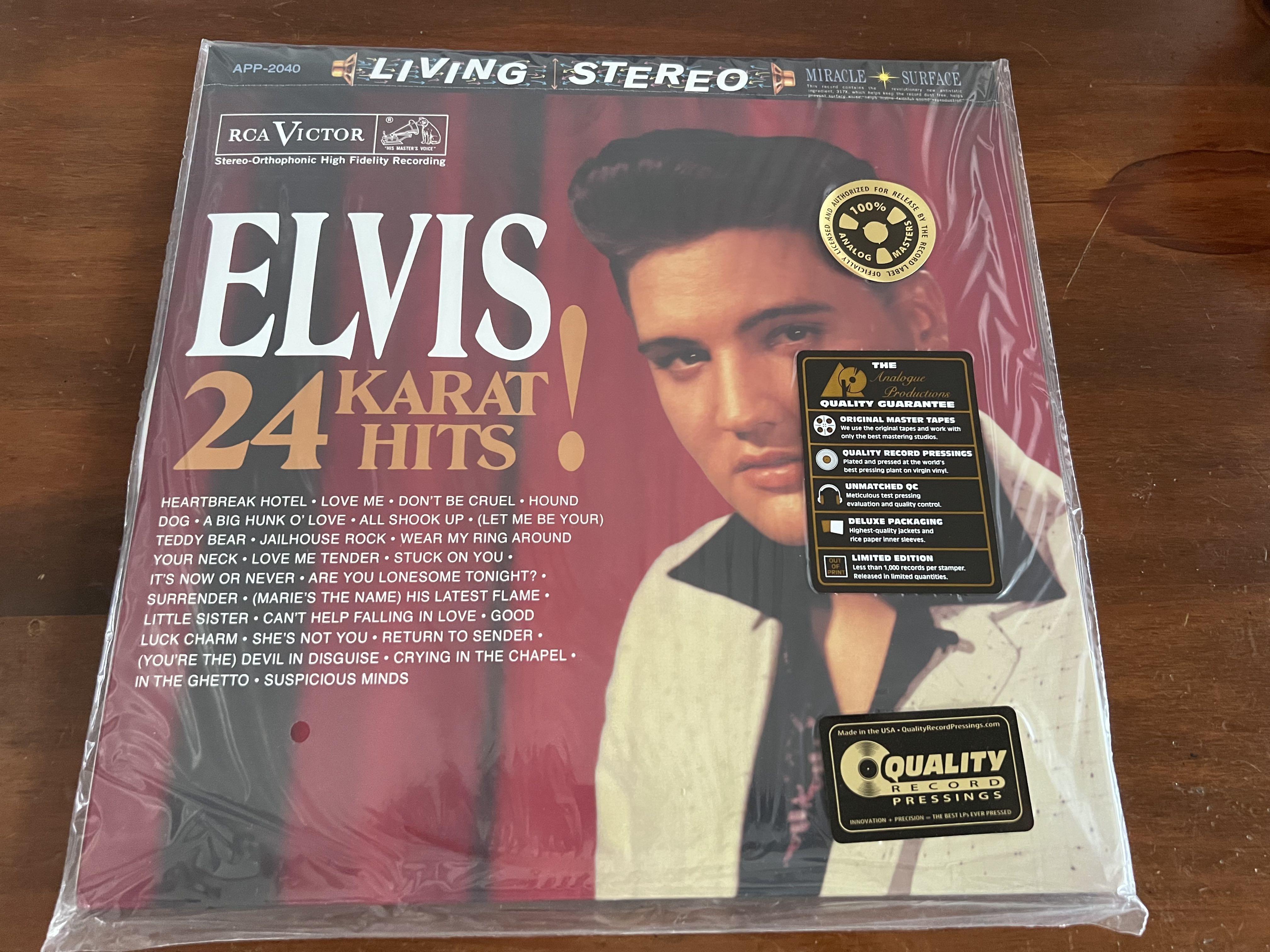 The Best of Elvis Presley 3LP Star Box Set