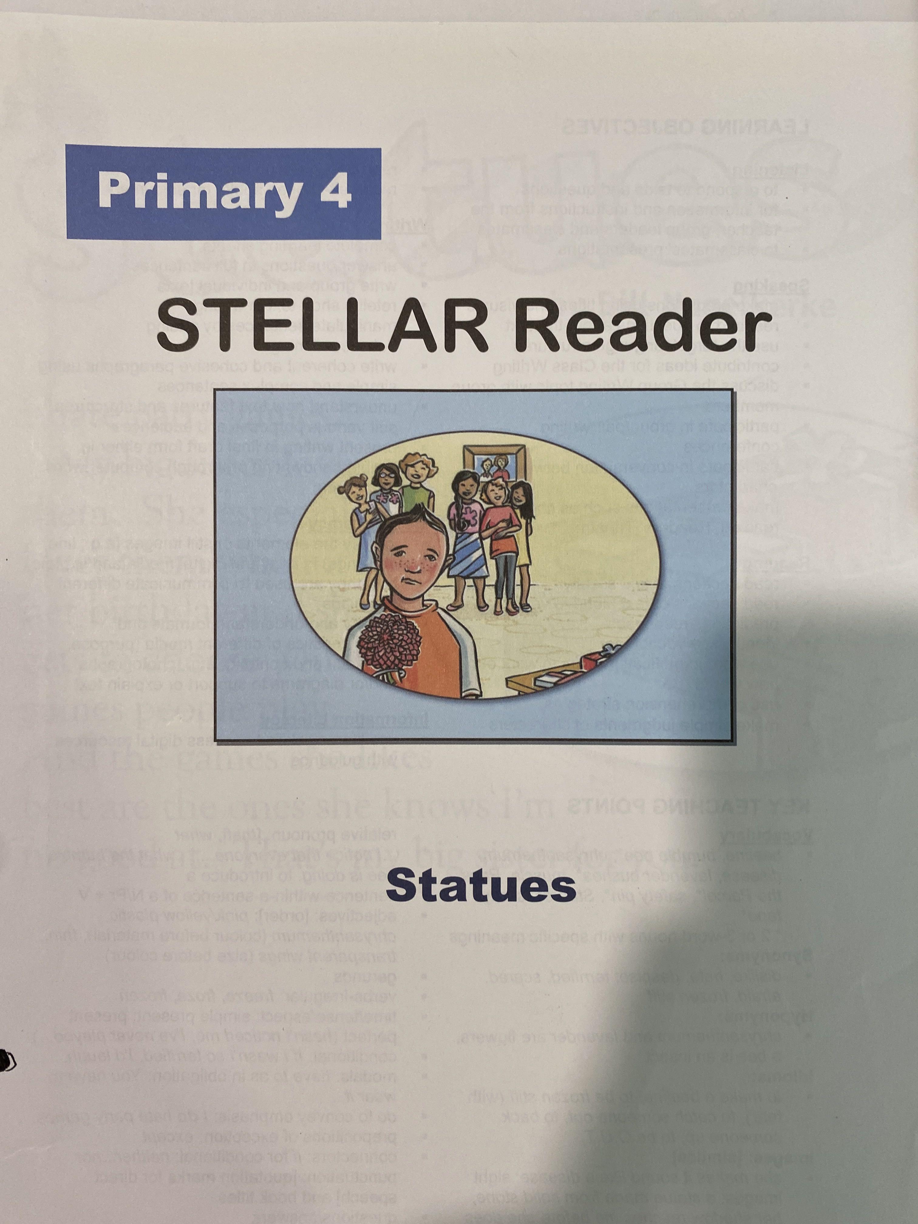 English Stellar Reader for Primary 4, Hobbies & Toys, Books & Magazines