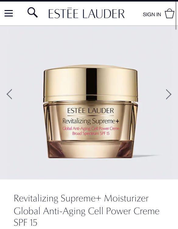Estee Lauder face cream, Beauty & Personal Care, Face, Face Care on