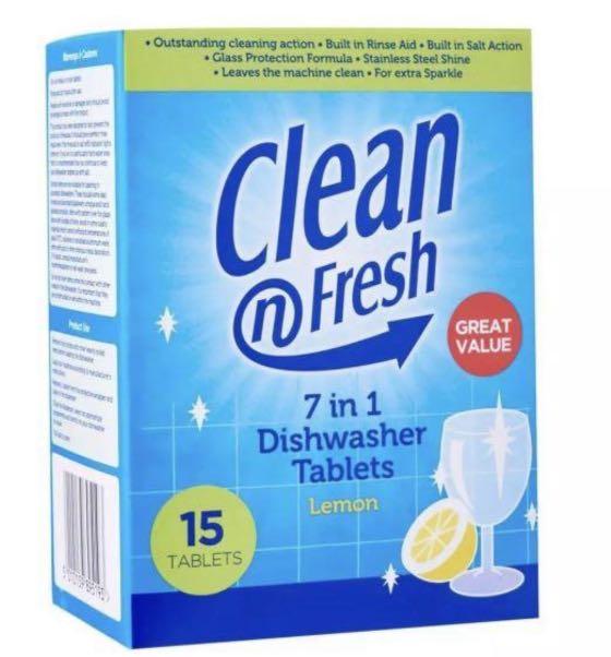 Finish Dishwasher powder and free dishwasher tablets, TV & Home