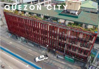 For Sale Commercial Lot with 5 storey building Quezon City EDSA