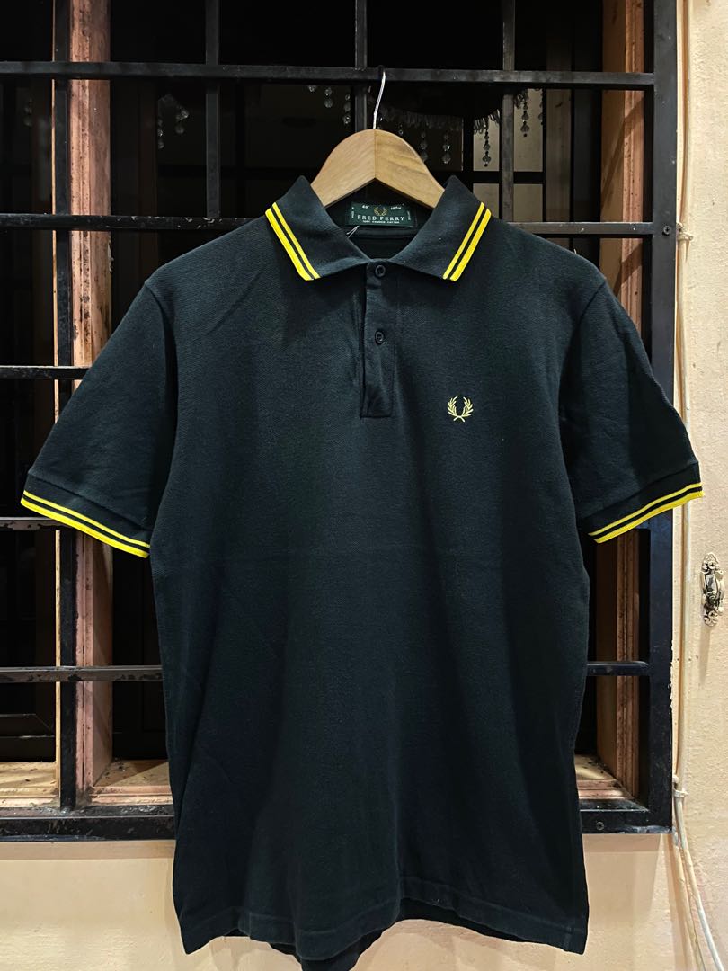 Fred Perry polo collar shirt Men s Fashion Tops Sets Tshirts