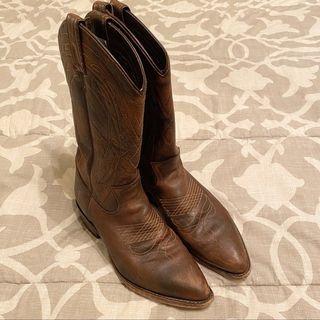 FRYE 西部牛仔靴 cowboy boots 38