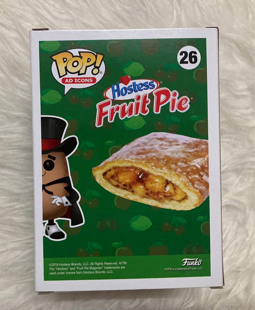 Exclusive Hostess Fruit Pie The Magician Funko Pop, Hobbies