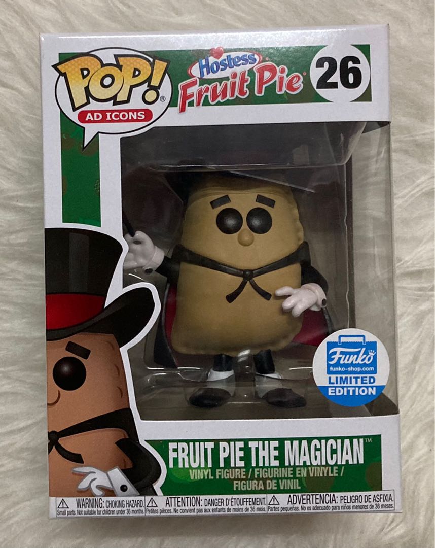 Exclusive Hostess Fruit Pie The Magician Funko Pop, Hobbies
