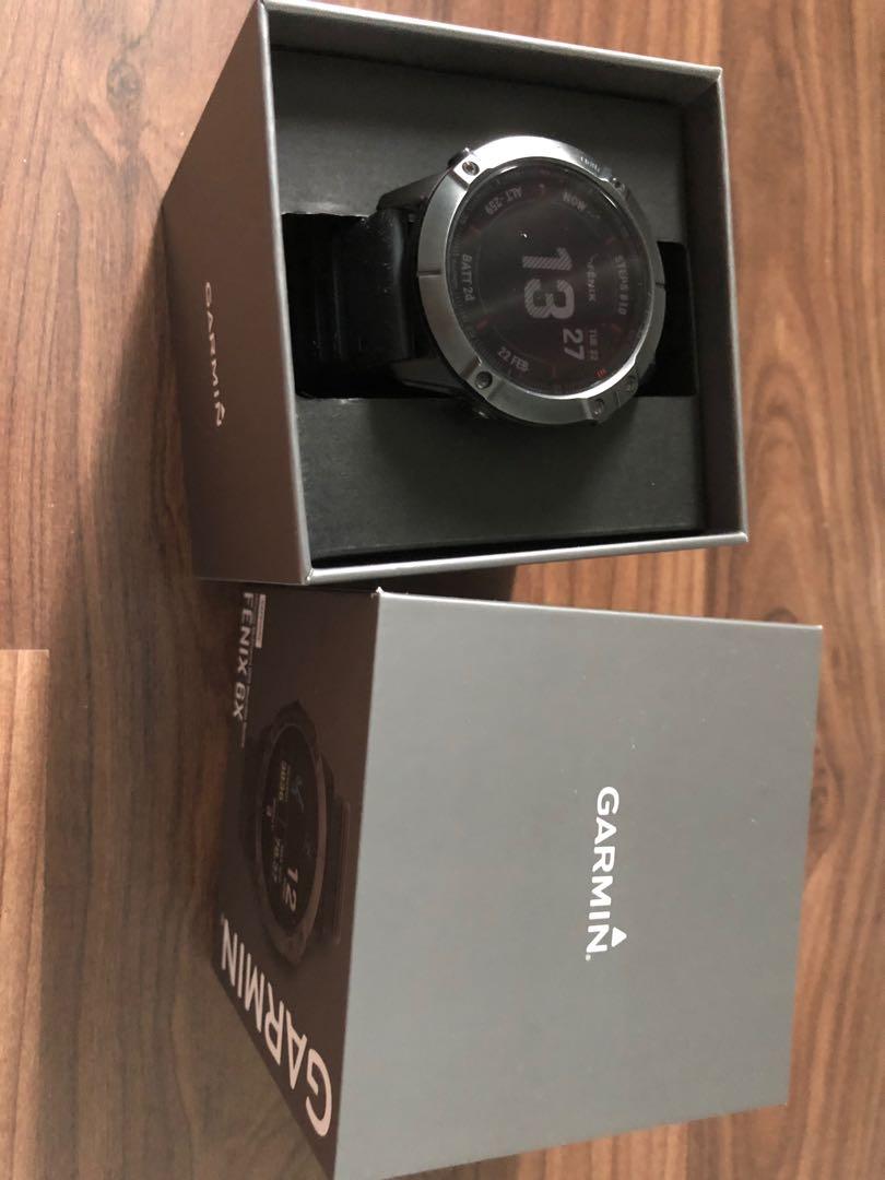 Garmin fenix 6x sapphire discount orange