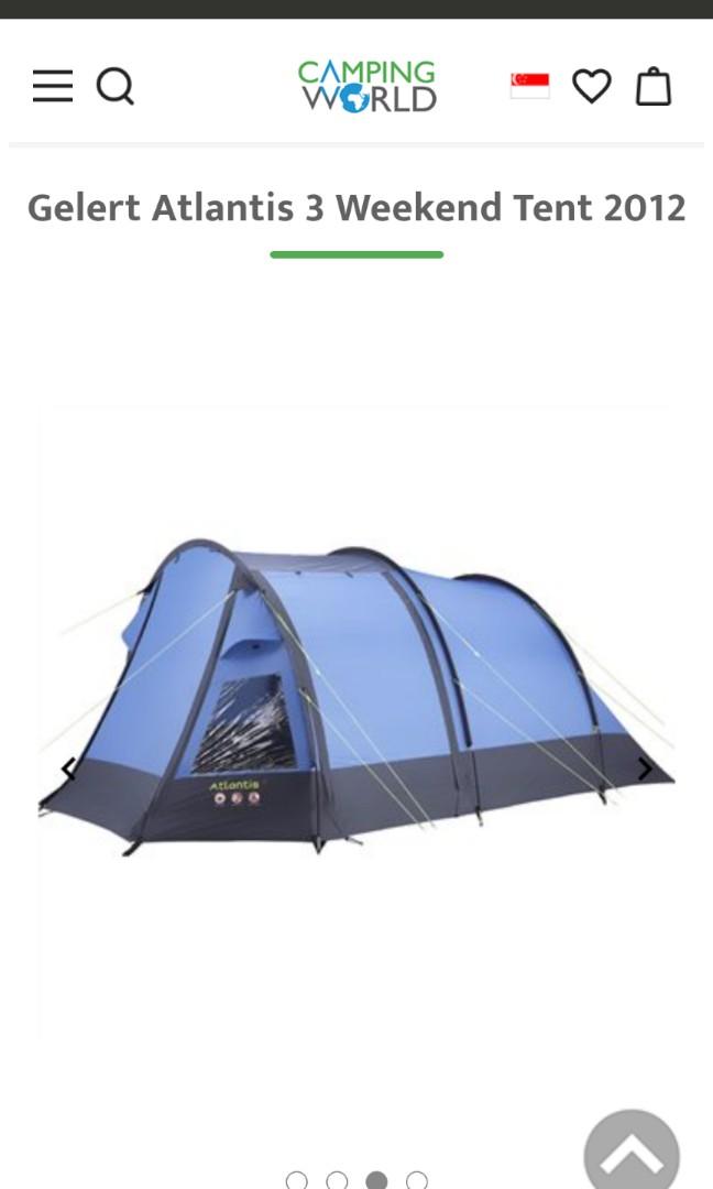 Gelert atlantis 5 sale tent